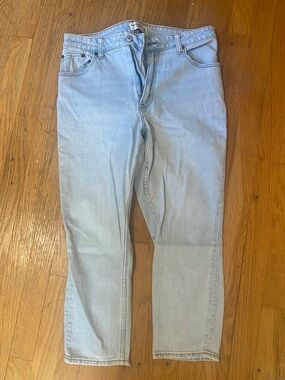 Women’s Light Blue Ambercrombie Denim Jeans Extra Short Slim